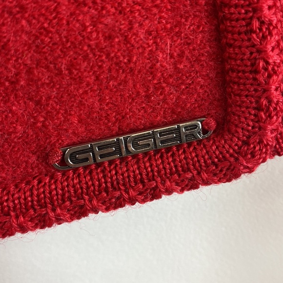 Geiger Vintage Boiled Wool Cardigan Sweater - Picture 5 of 11